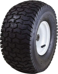 Marathon Industries - 6-7/64" Wide x 15" High x 7" Deep Turf Pneumatic Hand Truck Tire - 400 Lb Load Capacity - Eagle Tool & Supply