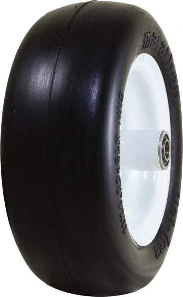 Marathon Industries - 4" Wide x 11" High x 5" Deep Flat Free Hand Truck Tire - 400 Lb Load Capacity - Eagle Tool & Supply