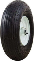 Marathon Industries - 3-45/64" Wide x 13" High x 4" Deep Pneumatic Hand Truck Tire - 300 Lb Load Capacity - Eagle Tool & Supply