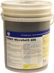 Master Fluid Solutions - Trim MicroSol 606, 5 Gal Pail Cutting & Grinding Fluid - Semisynthetic - Eagle Tool & Supply