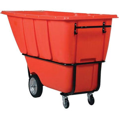Vestil - 2,100 Lb Load Capacity, Polyethylene Tilt Truck - 32" Wide x 73" Long x 43" High - Eagle Tool & Supply
