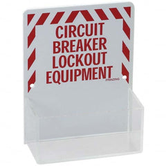 Brady - Empty Plastic Electrical Lockout Station - Eagle Tool & Supply