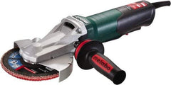 Metabo - 6" Wheel Diam, 9,600 RPM, Corded Angle & Disc Grinder - 5/8-11 Spindle, 13.5 Amps - Eagle Tool & Supply