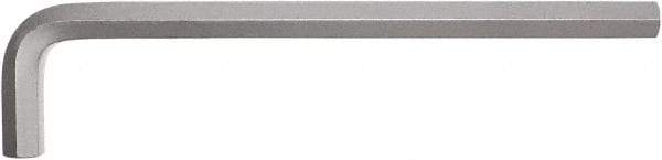 Paramount - 1/2" Hex, Long Arm, Hex Key - 8-19/64" OAL, Protanium High Torque Steel, Inch System of Measurement - Eagle Tool & Supply