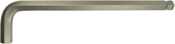 Paramount - 9/16" Hex, Long Arm, Ball End Hex Key - 9" OAL, Protanium High Torque Steel, Inch System of Measurement - Eagle Tool & Supply