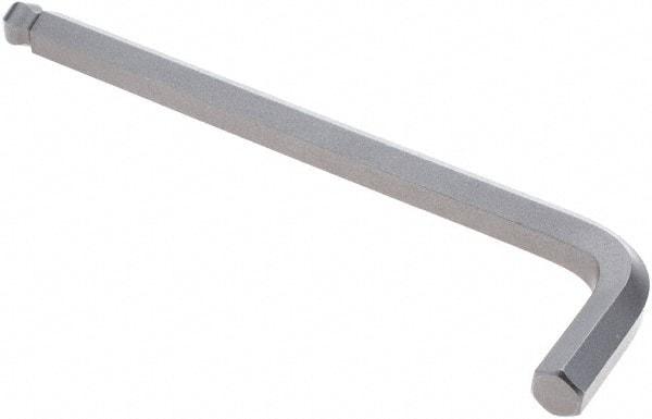 Paramount - 19mm Hex, Long Arm, Ball End Hex Key - 11-39/64" OAL, Protanium High Torque Steel, Metric System of Measurement - Eagle Tool & Supply