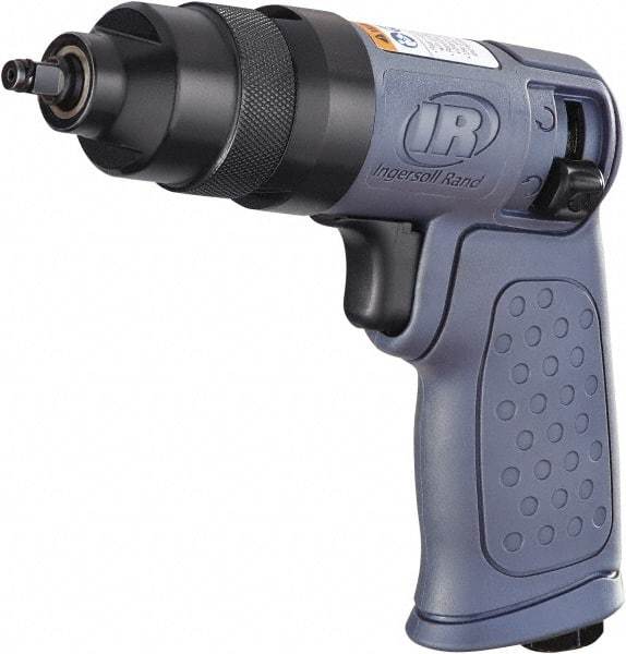 Ingersoll-Rand - 1/4" Drive, 14,500 RPM, 55 Ft/Lb Torque Impact Wrench - Pistol Grip Handle, 3,650 IPM, 13 CFM, 90 psi, 1/4" NPTF Inlet - Eagle Tool & Supply