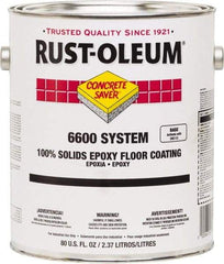 Rust-Oleum - 1 Gal Can Navy Gray 100% Solids Epoxy - 100 Sq Ft/Gal Coverage, <50 g/L VOC Content, Abrasion & Impact Resistance, Easy to Maintain, Durable, Withstands Intermittent Chemical Spills & Low-Viscosity Formula - Eagle Tool & Supply