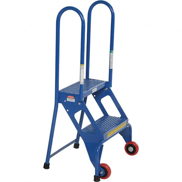 Vestil - 42-5/16" High 350 Lb Capacity 2 Step Foldup - Eagle Tool & Supply