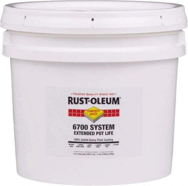 Rust-Oleum - 1 Gal Clear Epoxy Floor Coating - Low Odor & Low VOC - Eagle Tool & Supply