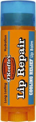 O'Keeffe's - 0.15 oz Moisturizing Cooling Relief Lip Balm - Comes in Tube, Fragrance Free - Eagle Tool & Supply