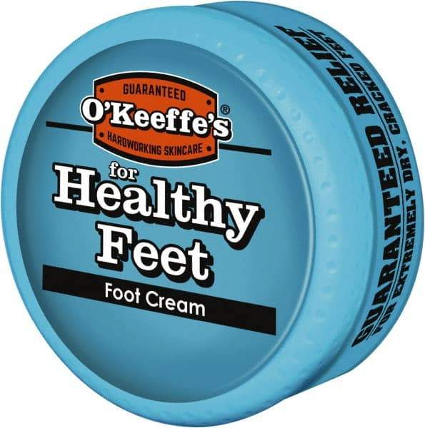 O'Keeffe's - 3.2 oz Moisturizing Foot Cream - Comes in Jar, Fragrance Free - Eagle Tool & Supply