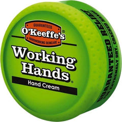 O'Keeffe's - 3.4 oz Moisturizing Hand Cream - Comes in Jar, Fragrance Free - Eagle Tool & Supply