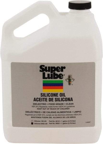 Synco Chemical - 1 Gal Bottle Synthetic Machine Oil - -50 to 200°F, ISO 5000, 5000 cSt at 25°C, Food Grade - Eagle Tool & Supply