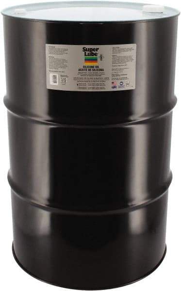 Synco Chemical - 55 Gal Drum Synthetic Machine Oil - -50 to 200°F, SAE 80W, ISO 100, 100 cSt at 25°C, Food Grade - Eagle Tool & Supply