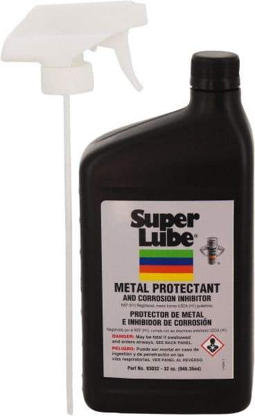 Synco Chemical - 1 Qt Trigger Spray Bottle Synthetic Penetrant - Translucent & Clear, Food Grade - Eagle Tool & Supply