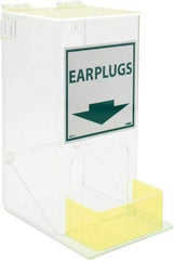 NMC - Hinged Top & Bottom Tray Box/Tray Style Earplug Dispenser - Tabletop or Wall Mount - Eagle Tool & Supply