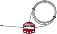 NMC - Cable Lockouts Cable Length (Feet): 6 Number of Lockout Points: 4 - Eagle Tool & Supply