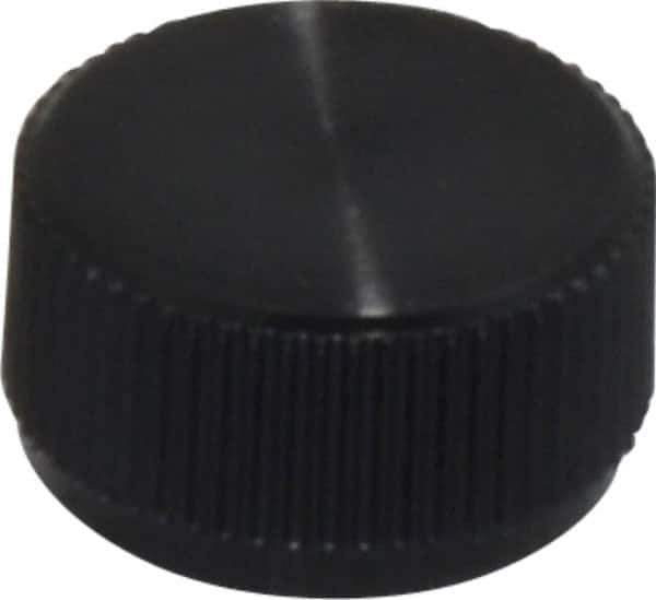 Made in USA - Knurled Plastic Thumb Screw - 5/16" OAL, 5/16" Head Diam x 11/64" Head Height - Eagle Tool & Supply