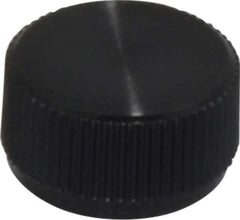 Made in USA - Knurled Plastic Thumb Screw - 5/16" OAL, 5/16" Head Diam x 11/64" Head Height - Eagle Tool & Supply