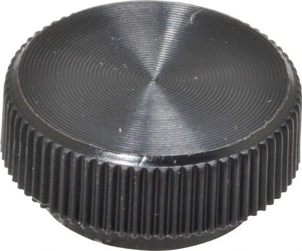 Made in USA - Knurled Plastic Thumb Screw - 1/2" OAL, 1/2" Head Diam x 7/32" Head Height - Eagle Tool & Supply
