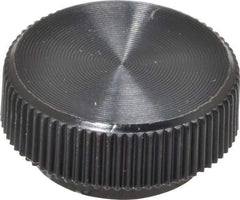 Made in USA - Knurled Plastic Thumb Screw - 1/2" OAL, 1/2" Head Diam x 7/32" Head Height - Eagle Tool & Supply