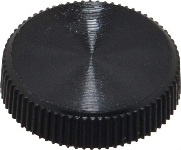 Made in USA - Knurled Plastic Thumb Screw - 5/8" OAL, 5/8" Head Diam x 1/4" Head Height - Eagle Tool & Supply