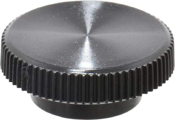 Made in USA - Knurled Plastic Thumb Screw - 3/4" OAL, 3/4" Head Diam x 5/16" Head Height - Eagle Tool & Supply