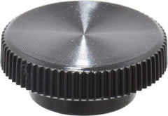Made in USA - Knurled Plastic Thumb Screw - 3/4" OAL, 3/4" Head Diam x 5/16" Head Height - Eagle Tool & Supply