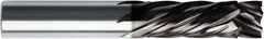 RobbJack - 1/4" Cutting Diam x 3/4" Length of Cut, 4 Flute, Compression Spiral Router Bit - Diamond Coated, Right Hand Cut, Solid Carbide, 2-1/2" OAL x 1/4" Shank Diam, Compression - Eagle Tool & Supply