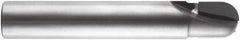 RobbJack - 1/8" Diam, 1/8" Shank Diam, 1/4" Length of Cut, 2 Flute Ball End Straight Router Bit - 1-1/2" Overall Length, Right Hand Cut, Solid Carbide - Eagle Tool & Supply