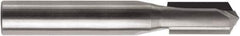 RobbJack - 12mm Diam, 12mm Shank Diam, 22mm Length of Cut, 2 Flute Drill Point End Straight Router Bit - 3" Overall Length, Right Hand Cut, Solid Carbide - Eagle Tool & Supply