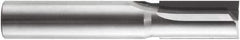 RobbJack - 12mm Diam, 12mm Shank Diam, 22mm Length of Cut, 2 Flute Square End Straight Router Bit - 3" Overall Length, Right Hand Cut, Solid Carbide - Eagle Tool & Supply