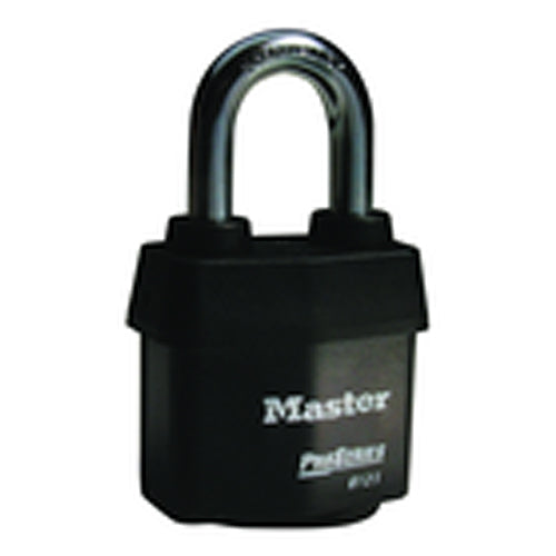 Hi-Vis Aluminum Padlock - 2 1/4″ Body Width; Keyed: Alike - Eagle Tool & Supply