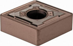 Kennametal - CNMG432 RP Grade KCM15B Carbide Turning Insert - TiOCN Finish, 80° Diamond, 1/2" Inscr Circle, 3/16" Thick, 1/32" Corner Radius - Eagle Tool & Supply