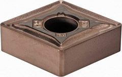 Kennametal - CNMG432 MP Grade KCM15B Carbide Turning Insert - TiOCN Finish, 80° Diamond, 1/2" Inscr Circle, 3/16" Thick, 1/32" Corner Radius - Eagle Tool & Supply