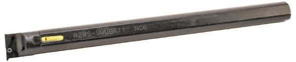 Kennametal - 32mm Min Bore Diam, 300mm OAL, 63/64" Shank Diam, A-SVUB Indexable Boring Bar - VB.. Insert, Screw Holding Method - Eagle Tool & Supply