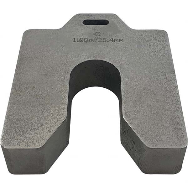 Maudlin Products - Metal Shim Stock Type: Slotted Shim Material: Stainless Steel - Eagle Tool & Supply