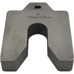 Maudlin Products - Metal Shim Stock Type: Slotted Shim Material: Stainless Steel - Eagle Tool & Supply