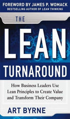 McGraw-Hill - LEAN TURNAROUND Handbook, 1st Edition - by Art Byrne & James P. Womack, McGraw-Hill, 2012 - Eagle Tool & Supply