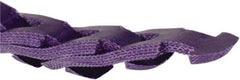 Fenner Drives - Section Round, 3/4" Diam, Adjustable Replacement Belt - Polyester/Polyurethane Composite, Purple, Link Style Round Belt - Eagle Tool & Supply