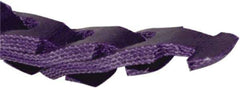 Fenner Drives - Section Round, 9/16" Diam, Adjustable Replacement Belt - Polyester/Polyurethane Composite, Purple, Link Style Round Belt - Eagle Tool & Supply