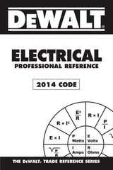 DELMAR CENGAGE Learning - DEWALT Electrical Professional Reference, 2014 Publication, 3rd Edition - by Rosenberg, Delmar/Cengage Learning - Eagle Tool & Supply