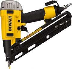 DeWALT - 1-1/4 to 2-1/2" Nail Length, 15 Gauge Finish Air Nailer - 90 to 125 psi - Eagle Tool & Supply