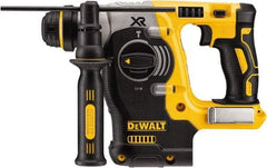 DeWALT - 20 Volt 1" SDS Chuck Cordless Rotary Hammer - 0 to 4,500 BPM, 0 to 1,200 RPM, Reversible - Eagle Tool & Supply