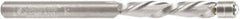 Amana Tool - 1/4" Cut Diam, 1-1/4" Length of Cut, 2 Flute Flush Trim Edge Profile Router Bit - Solid Carbide, 1/4" Shank Diam, 1-1/4" Shank Length, 3-5/16" OAL, Uncoated - Eagle Tool & Supply