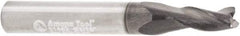 Amana Tool - 3/16" Cutting Diam x 7/16" Length of Cut, 3 Flute, Upcut Spiral Router Bit - AlTiN Coated, Right Hand Cut, Solid Carbide, 1-7/8" OAL x 1/4" Shank Diam, Flute, 30° Helix Angle - Eagle Tool & Supply