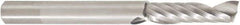 Amana Tool - 1/4" Cutting Diam x 7/8" Length of Cut, 1 Flute, Upcut Spiral Router Bit - Uncoated, Right Hand Cut, Solid Carbide, 2-1/2" OAL x 1/4" Shank Diam, 30° Helix Angle - Eagle Tool & Supply