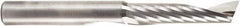 Amana Tool - 3/8" Cutting Diam x 1-5/8" Length of Cut, 1 Flute, Upcut Spiral Router Bit - Uncoated, Right Hand Cut, Solid Carbide, 3-1/2" OAL x 3/8" Shank Diam, 30° Helix Angle - Eagle Tool & Supply