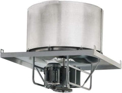 Americraft - 30" Blade, 10,235 CFM, Belt Drive Axial Roof Exhauster - 3/4 hp, 770 RPM, TEFC Enclosure, Upblast Style, Single Phase, 115/230 Volts - Eagle Tool & Supply
